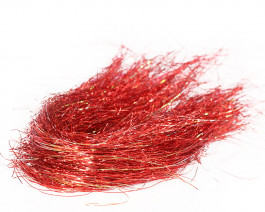 Fine 3D Tinsel Hair, Red UVR / 43